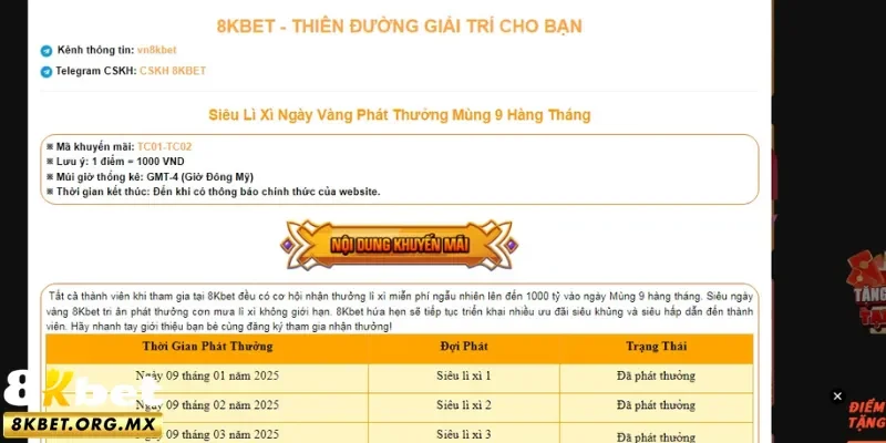 Event tri ân thành viên siêu hấp dẫn