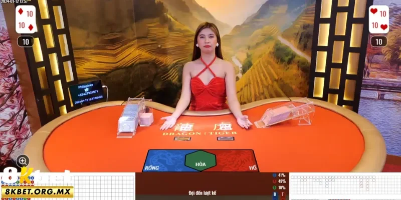 Game được livestream từ phòng casino
