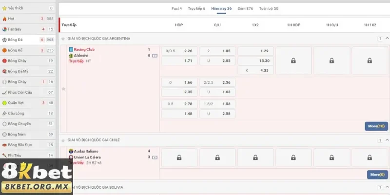 Sảnh cược hội tụ đa dạng các thể loại